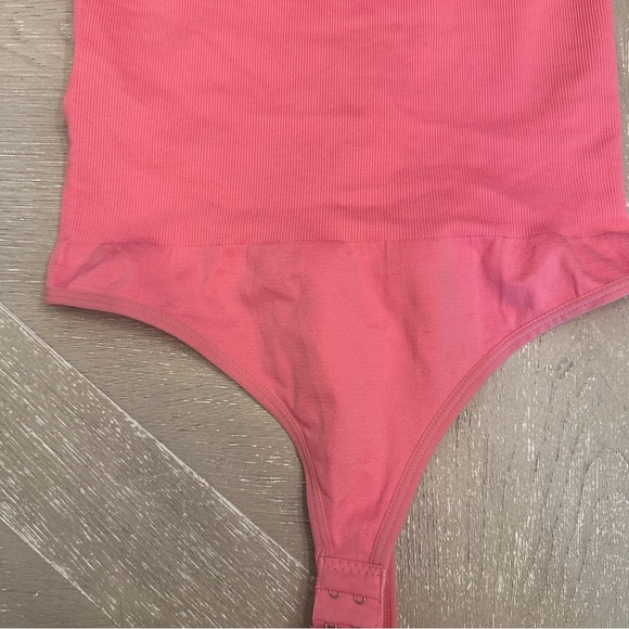 Pink Bodysuit with Structured Bust and Stretchy Fabric Barbie - Picture 3 of 6